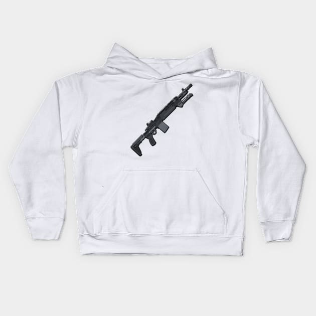 MK14 EBR Kids Hoodie by TortillaChief